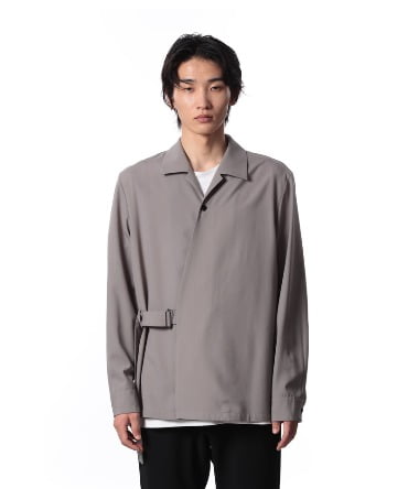 WO TOROPICAL BELTED L/S SHIRT