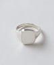 SQUARE SIGNET RING (SMALL)