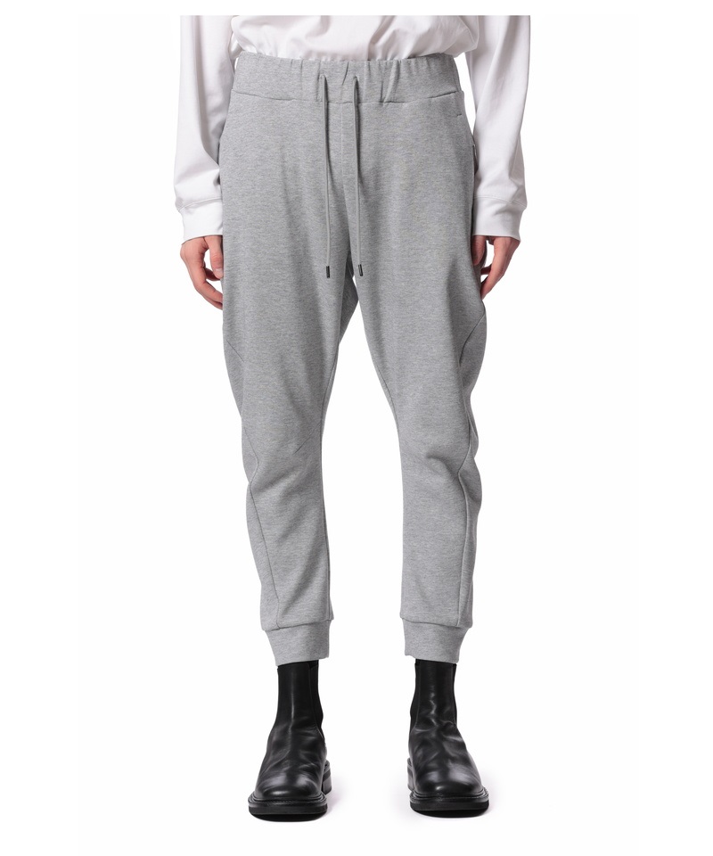 CO/PE DOUBLE KNIT THREE DIMENSIONAL JOGGER PANTS(X.グレー(929)-2)