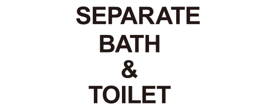 SEPARATE BATH & TOILET【セパレートバス＆トイレット】の商品一覧ページ