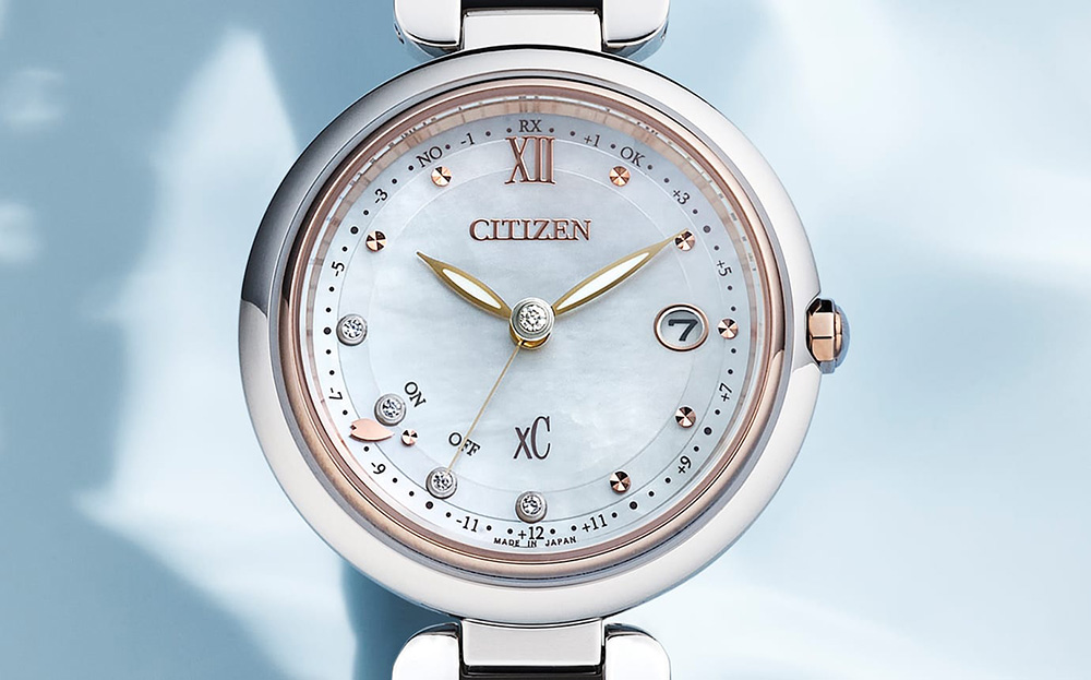 クロスシー Citizen 腕時計 ES9466-65W フローレットダイヤ