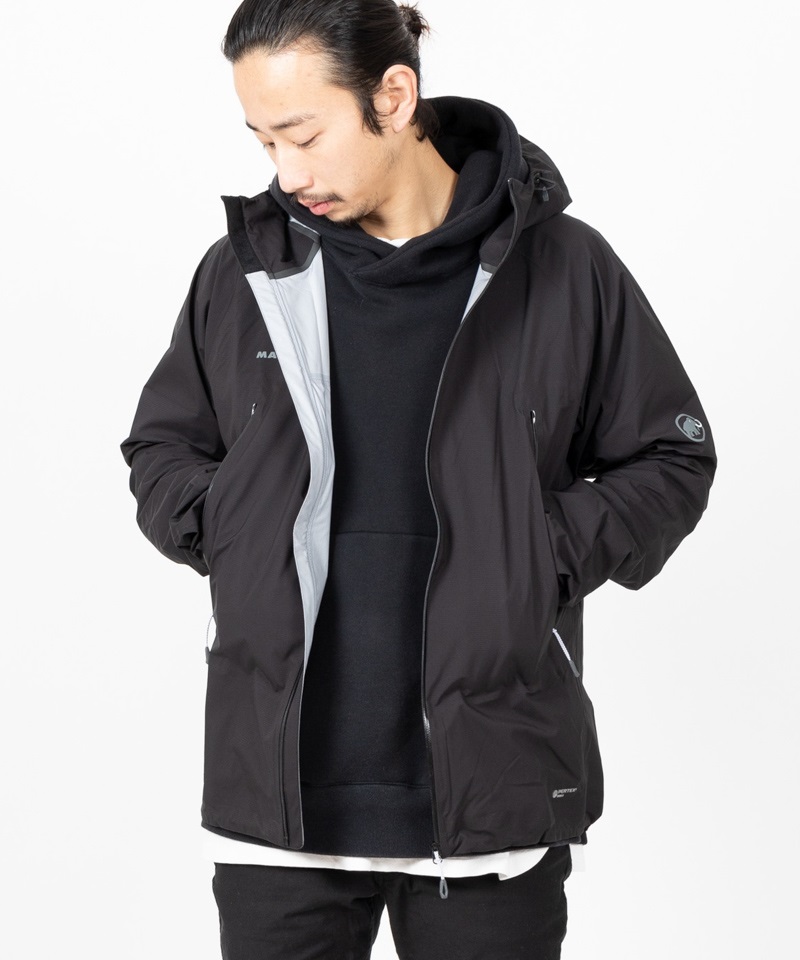 Masao Light HS Hooded Jacket AF Men 【 MAMMUT / マムート 】■SALE■(ブラック-L)