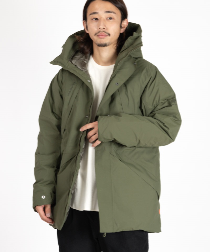 ZUN HS Thermo Hooded Parka 【 MAMMUT / マムート 】■SALE■(カーキ-M)