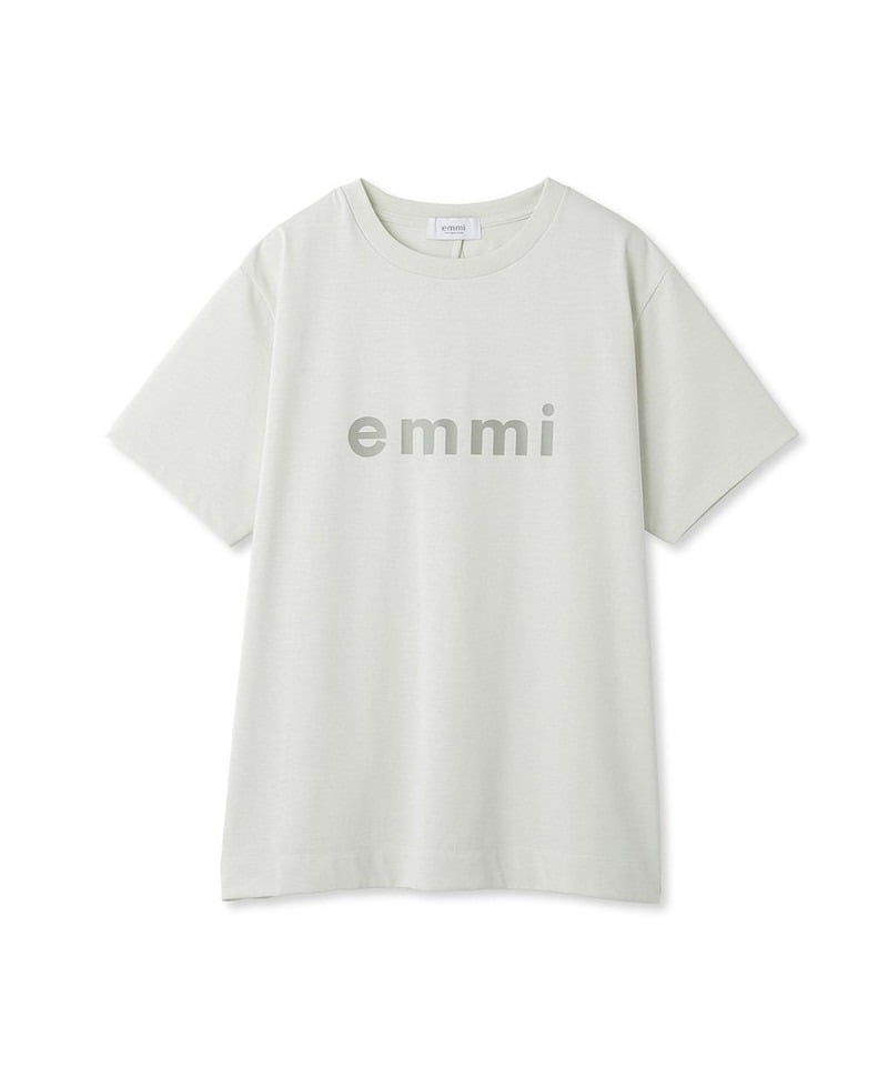 バックシャンemmiロゴTシャツ ■SALE■(ホワイト-F)