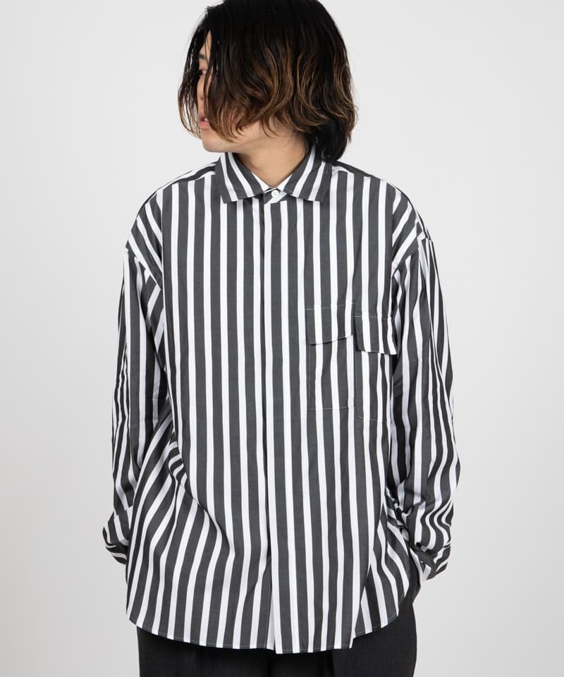 FLY FRONT DRESS SHIRT■SALE■