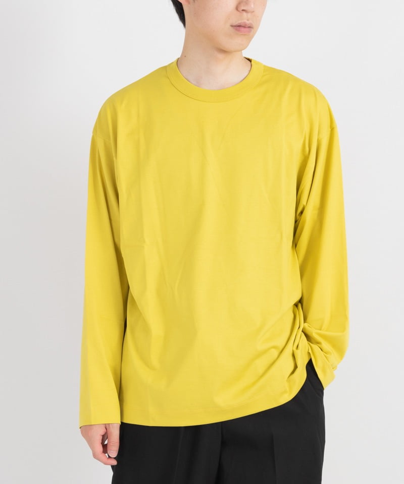 COMFORT FIT Tee LONG SLEEVES - ORGANIC GIZA COTTON ■SALE■
