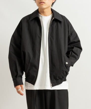 WIDE SPORTS JACKET - ORGANIC COTTON LIGHT ALL WEATHER CLOTH