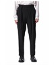 WO TOROPICAL BELTED TAPERED FIT TROUSERS