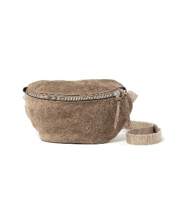 WAIST POUCH COW SUEDE