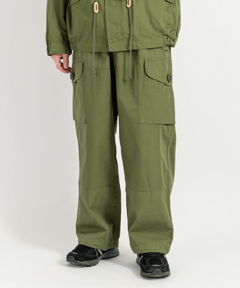 CANADIAN OVER PANTS - ORGANIC COTTON WEATHER CLOTH ■SALE■