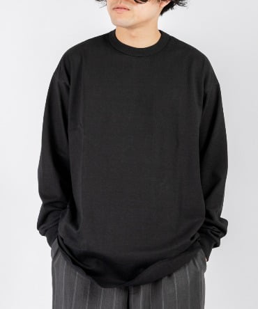 BASE BALL TEE L/S - 14/- RECYCLE SUVIN ORGANIC COTTON KNIT