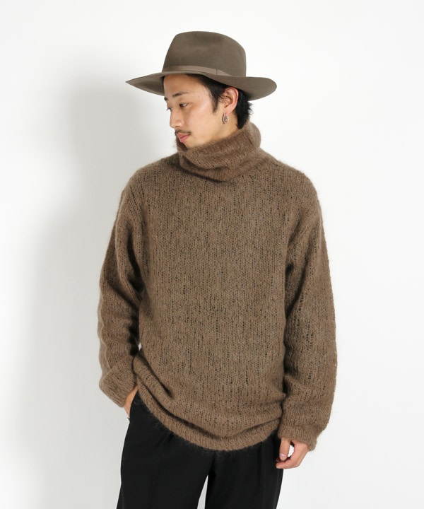 POLO NECK 【 Mountain Research / マウンテンリサーチ 】■SALE■(ブラウン-M)