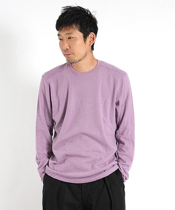 EXPLORER L/S TEE A/R/N/P JERSEY■SALE■(ラベンダー-0)
