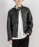 RIDER BLOUSON SINGLE COW LEATHER BY ECCO ■SALE■