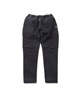 FIELD TAPERED EASY PANTS - DWR ELASTIC DOUBLE CLOTH(ブラック-1)