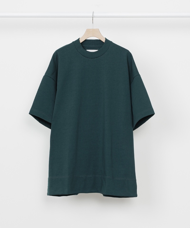BOX Tee S/S - ORGANIC COTTON HEAVY WEIGHT JERSY ■SALE■(グリーン-1)