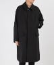 BIG MAC COAT - ORGANIC WOOL SURVIVAL CLOTH(ブラック-1)