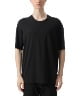 VIS/NY STRETCH PONTE JERSEY CUT OFF S/S TEE(ブラック(930)-1)