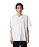 COTTON DOUBLE FACE OVERSIZED S/S TEE(ホワイト(900)-1)