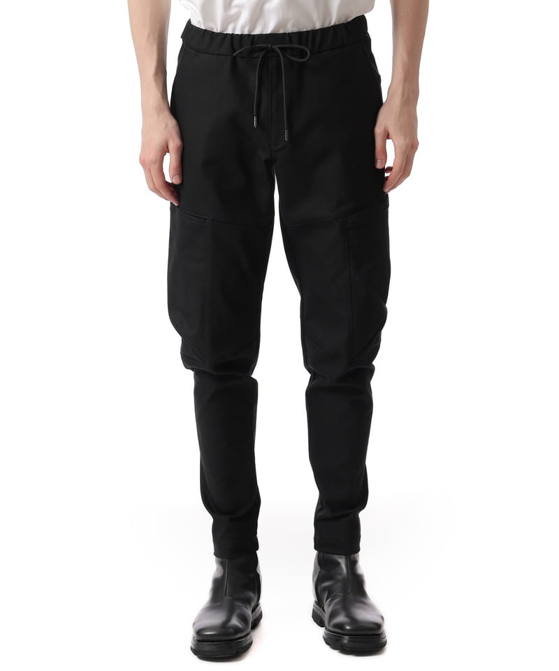 RUBBER STRETCH TWILL EASY CARGO TROUSERS ■SALE■(ブラック(930)-1)
