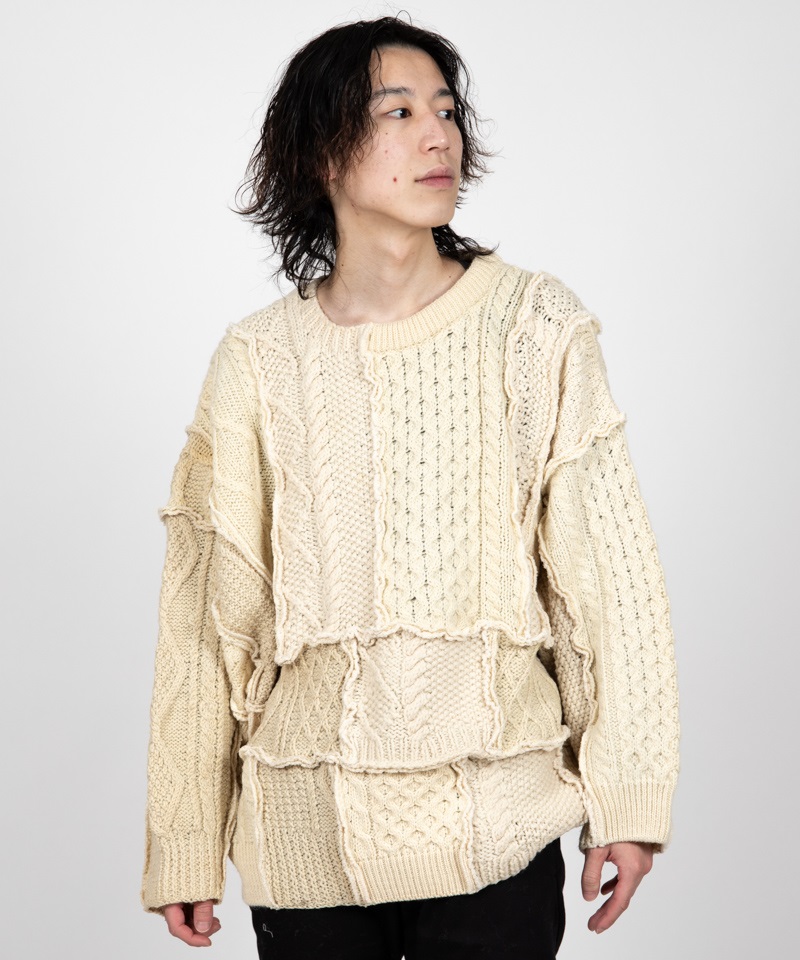 Nordic Collage Knit(パターン２-F)