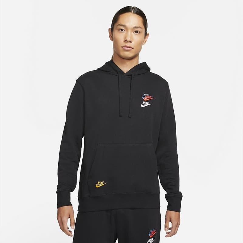 NIKE SPORTSWEAR MENS ESSENTIAL＋ FRENCH TERRY PARKER(ブラック-S)