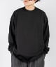 BASE BALL TEE L/S - 14/- RECYCLE SUVIN ORGANIC COTTON KNIT(ブラック-1)