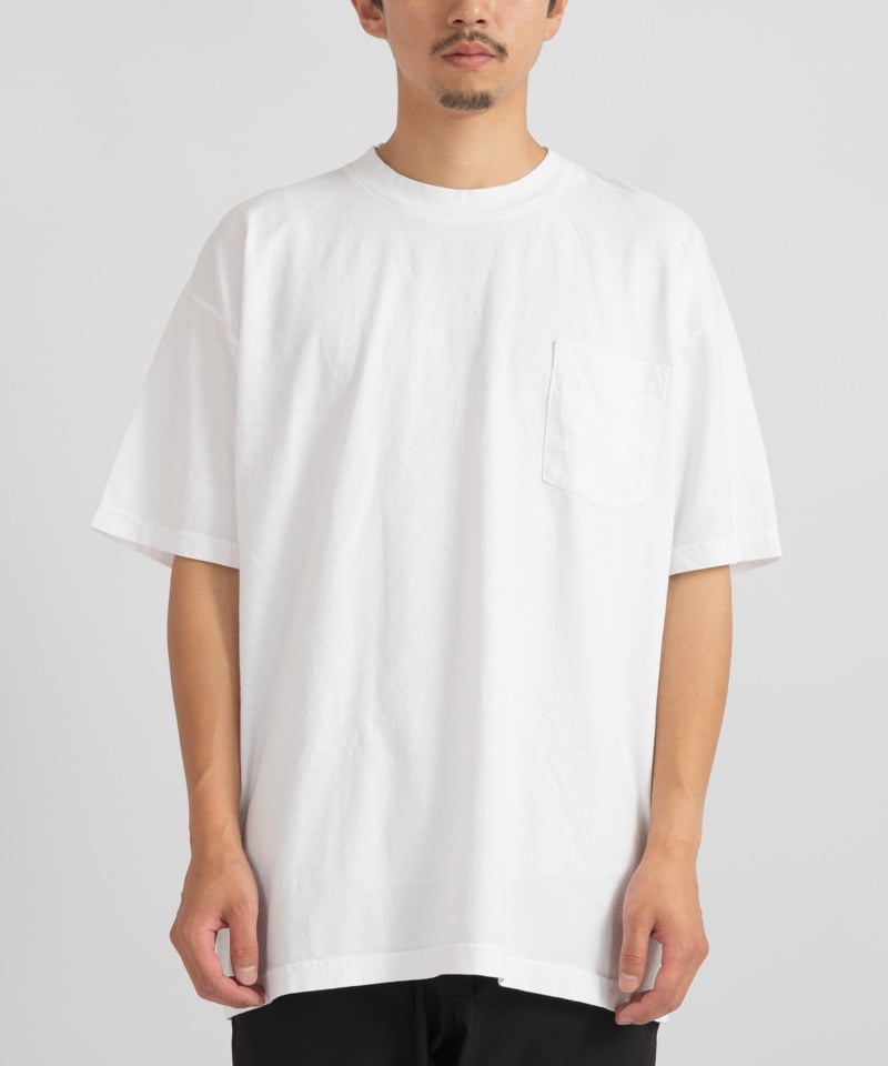 DUCT TAPE POCKET T-SHIRT / RED LABEL(ホワイト-2)