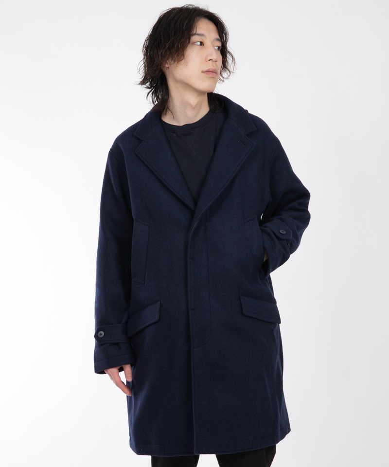 DWELLER COAT W/P/N/A DOUBLE MELTON WITH GORE-TEX INFINIUMR? ■SALE■(ダークネイビー-1)