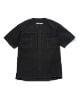 TRUCKER S/S SHIRT COTTON WEATHER CLOTH OVERDYED■SALE■(ブラック-1)