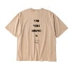 PMD Garment Dye Drop Shoulder T-Shirt(サンド-M)