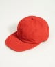 WASHED SIMPLE CAP(レッド-F)