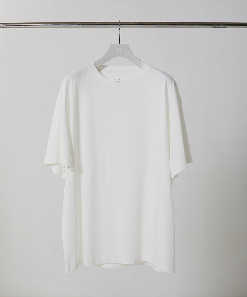 36G High-Twist Yarn T-shirt(ホワイト-46)