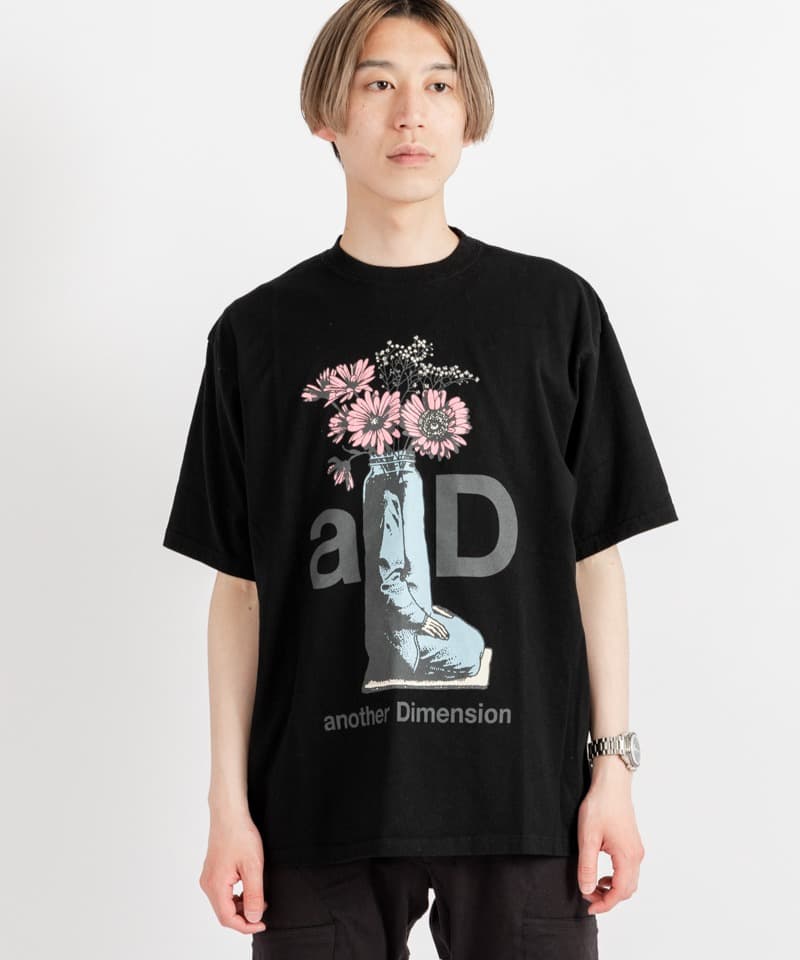 TEE Flower another Dimension■SALE■(ブラック-3)