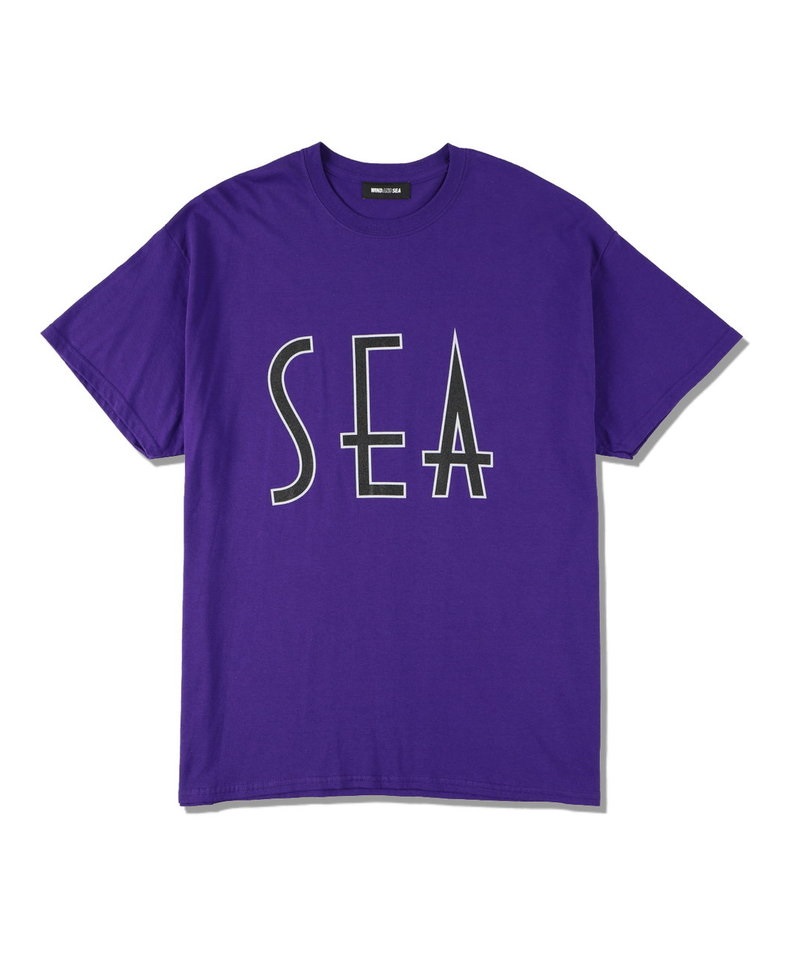 SEA (wavy) T-SHIRTS(パープル-M)