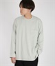 FROSTED L/S POCKET TEE ■SALE■(サージグリーン-1)