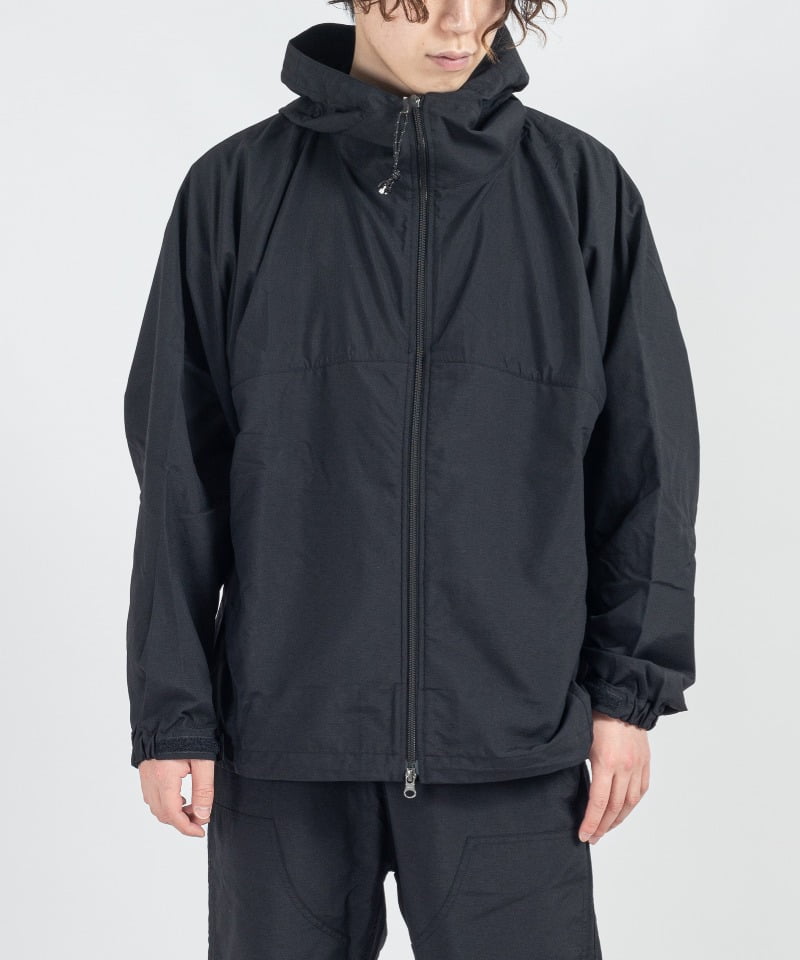 SANDINISTA】Supplex Nylon Hooded Track Jacket | メンズファッション 