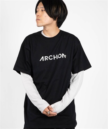 ARCHON アルコン 白無地 半袖Tシャツ デザイナーズ ストリート モード