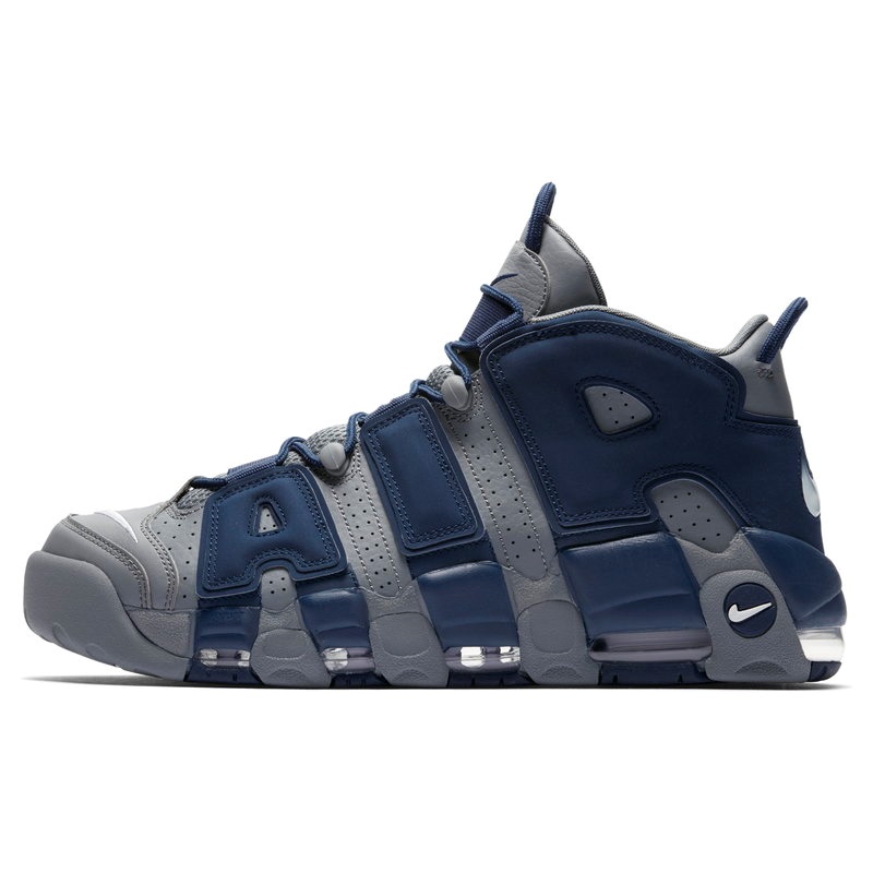 NIKE】NIKE AIR MORE UPTEMPO '96 Cool Grey and Midnight Navy ナイキ