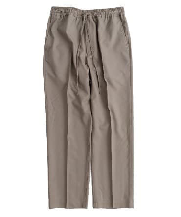 FLAT FRONT EASY PANTS - SUPER 120'S WOOL TROPICAL