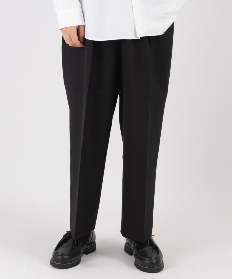 acne studios double pleated trousers