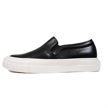COW LEATHER SLIP-ON SNEAKERS 【 ATTACHMENT / アタッチメント 】■SALE■