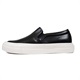 COW LEATHER SLIP-ON SNEAKERS ■SALE■