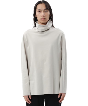 COOLMAX SMOOTH CLOTH WIDE HIGHNECK L/S TEE