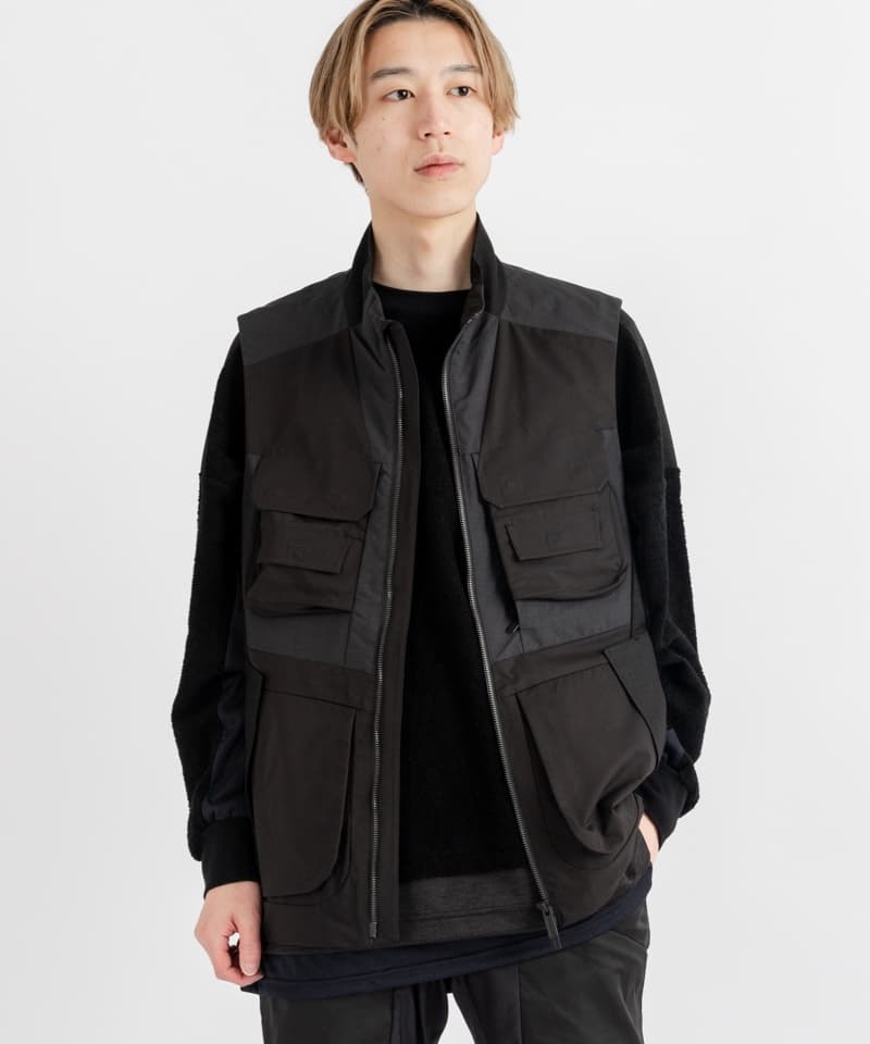 White Mountaineering】4WAY STRETCHED TWILLED VEST□SALE□ | メンズ ...