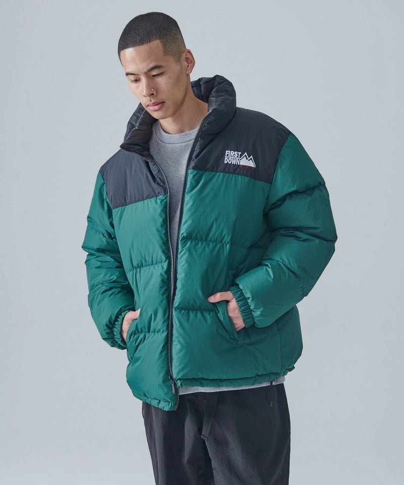 FIRST DOWN】BUBBLE DOWN JACKET MICROFT® | メンズファッション通販
