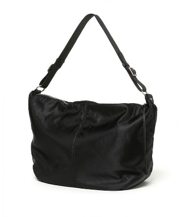 DWELLER SHOULDER BAG POLY TAFFETA WITH COW LEATHER BY ECCO