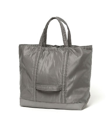 DWELLER TOTE POLY TAFFETA WITH COW LEATHER BY ECCO
