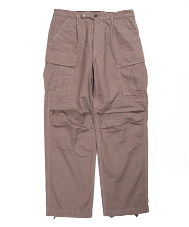 SOLDIER 6P EASY PANTS COTTON RIPSTOP OVERDYED ■SALE■