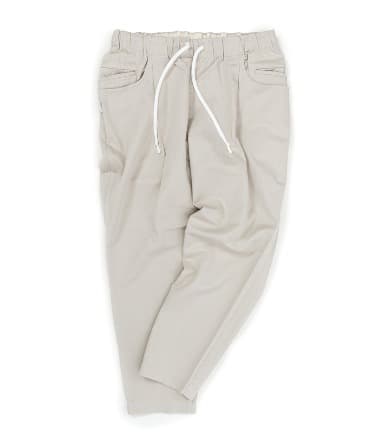 TAPERED EASY PANTS （WASHED COTTTON）